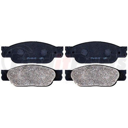 ACDELCO 14D805CH Ceramic Front Disc Brake Pad Set with Hardware
