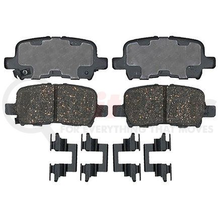 ACDelco 14D865CHF1 Ceramic Rear Disc Brake Pad
