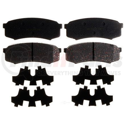 ACDelco 14D606CH Ceramic Rear Disc Brake Pad Set