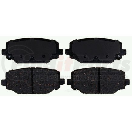 ACDelco 17D1596CH Ceramic Rear Disc Brake Pad Set