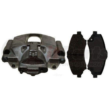 ACDelco 18R2508 Front Disc Brake Caliper Assembly with Pads (Loaded)
