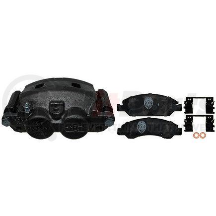 ACDelco 18R2659PV Front Disc Brake Caliper Assembly with Pads (Loaded)