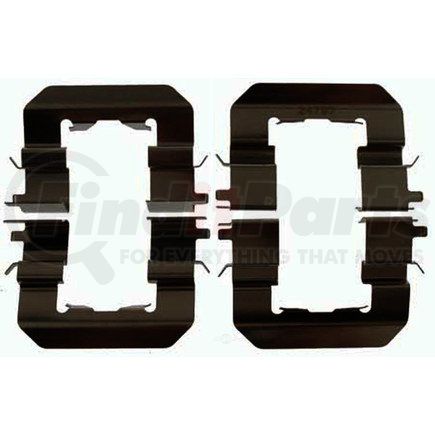 ACDelco 18K2490 Front Disc Brake Caliper Hardware Kit with Clips