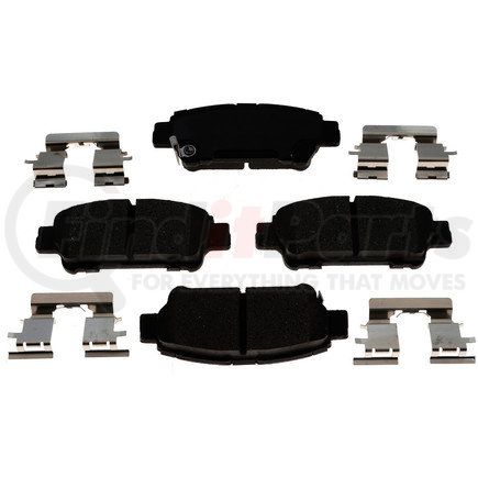 ACDelco 14D995CH Front Disc Brake Pad Set