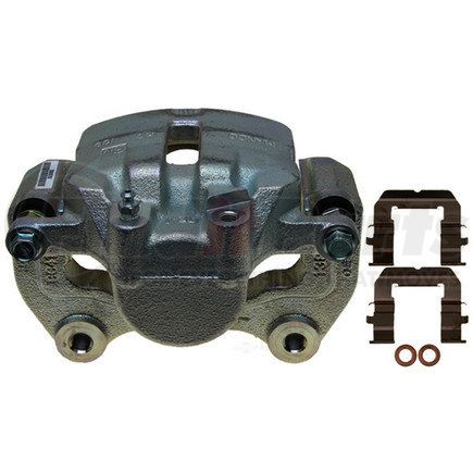 ACDelco 18FR12281 Front Driver Side Disc Brake Caliper Assembly without Pads (Friction Ready Non-Coated)