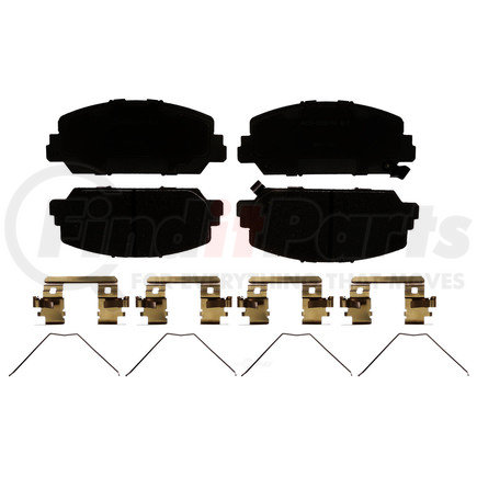 ACDelco 14D1625CHF1 PAD KIT,FRT DISC BRK