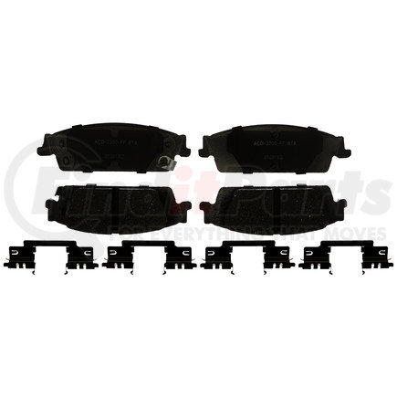 ACDelco 14D1707CHF1 PAD SET,RR DISC BRK