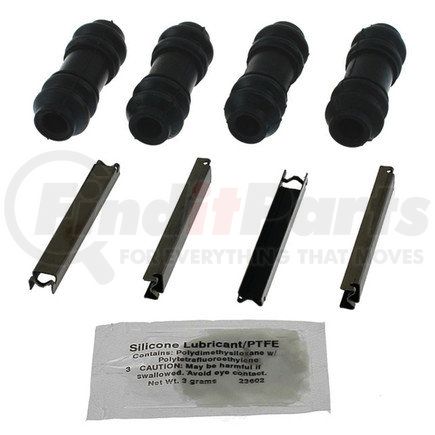 ACDelco 18K1565X Rear Disc Brake Caliper Hardware Kit with Clips, Boots, and Lubricant