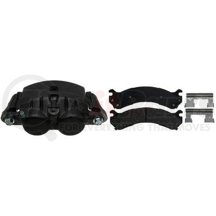 ACDelco 18R2007 Rear Driver Side Disc Brake Caliper Assembly with Pads (Loaded)