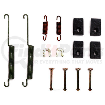 ACDelco 18K825 Rear Drum Brake Spring Kit with Springs, Pins, Retainers, and Washers