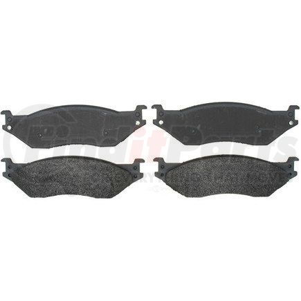 ACDelco 14D1066M Semi-Metallic Front Disc Brake Pad Set