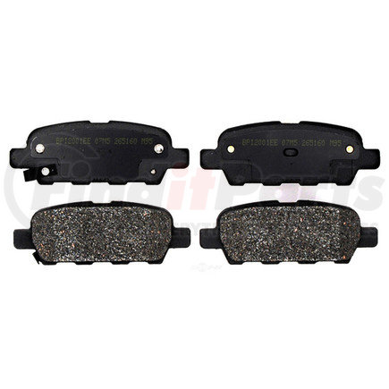 ACDelco 17D905M Semi-Metallic Rear Disc Brake Pad Set