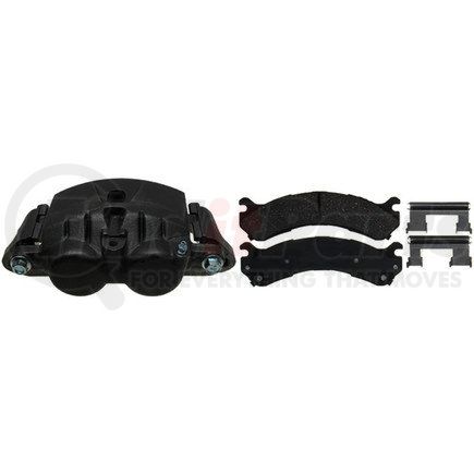 ACDelco 18R2008 Rear Passenger Side Disc Brake Caliper Assembly with Pads (Loaded)