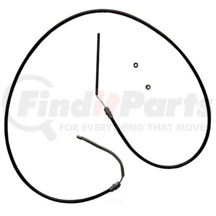 ACDELCO 18P434 Rear Passenger Side Parking Brake Cable Assembly