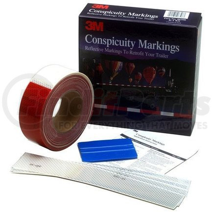 3M 6398 Diamond Grade™ Conspicuity Marking Kit 983 PN 06398, 2" x 25 yd