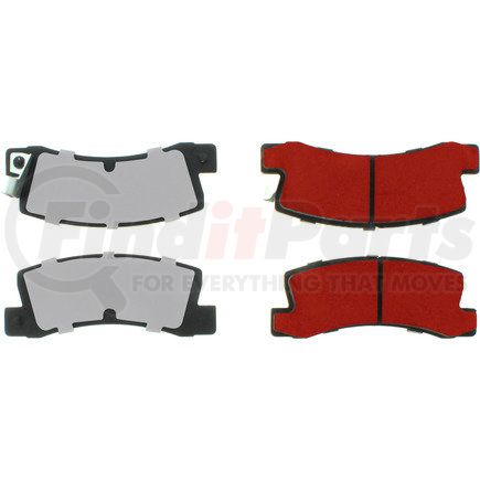 Centric 500.03250 PQ PRO Disc Brake Pads with Hardware