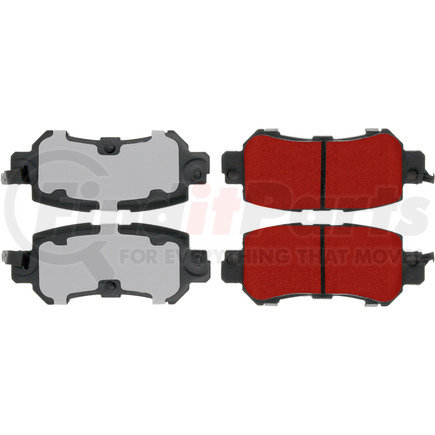 Centric 500.16240 PQ PRO Disc Brake Pads with Hardware