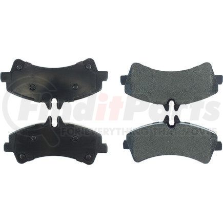 Centric 300.13180 Centric Premium Semi-Metallic Brake Pads with Shims and Hardware