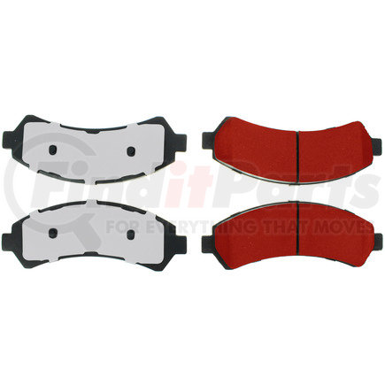 Centric 500.07260 PQ PRO Disc Brake Pads with Hardware
