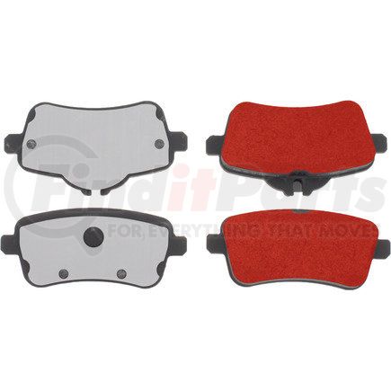 Centric 500.16300 PQ PRO Disc Brake Pads with Hardware