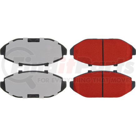 Centric 500.07480 PQ PRO Disc Brake Pads with Hardware