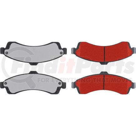 Centric 500.08820 PQ PRO Disc Brake Pads with Hardware