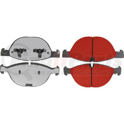 Centric 500.13810 PQ PRO Disc Brake Pads with Hardware