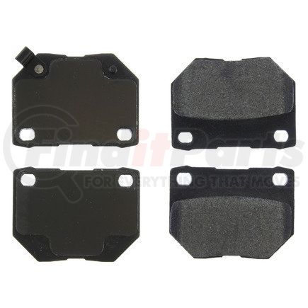 Centric 300.04611 Centric Premium Semi-Metallic Brake Pads with Shims