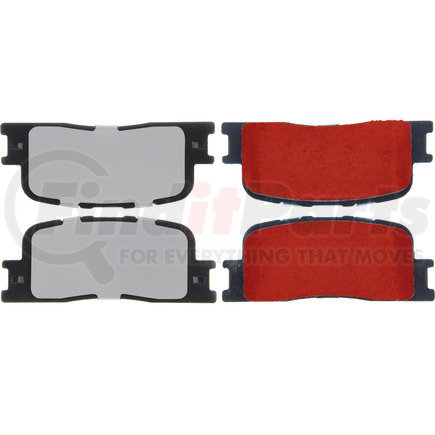 Centric 500.08851 PQ PRO Disc Brake Pads with Hardware