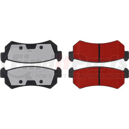 Centric 500.10360 PQ PRO Disc Brake Pads with Hardware