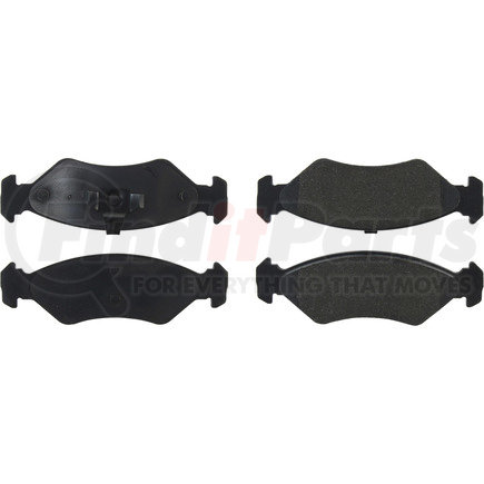 Centric 300.11960 Centric Premium Semi-Metallic Brake Pads with Shims