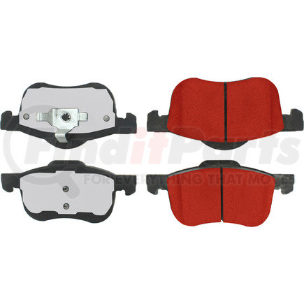 Centric 500.07940 PQ PRO Disc Brake Pads with Hardware