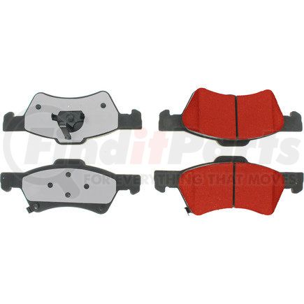 Centric 500.08570 PQ PRO Disc Brake Pads with Hardware