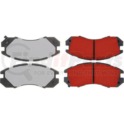 Centric 500.04700 PQ PRO Disc Brake Pads with Hardware