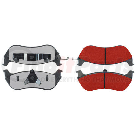 Centric 500.06740 PQ PRO Disc Brake Pads with Hardware