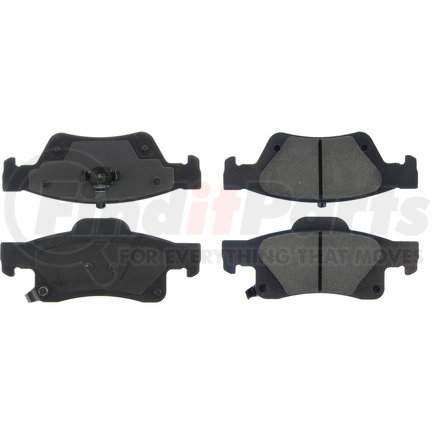 Centric 301.14980 Centric Premium Ceramic Brake Pads with Shims and Hardware