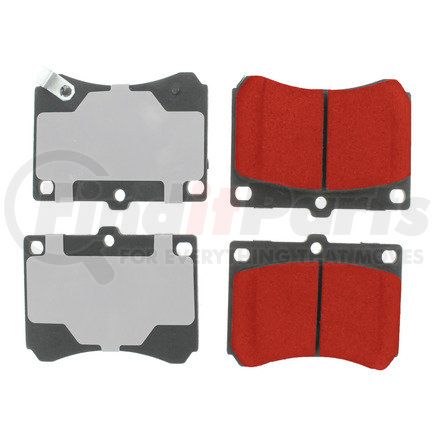 Centric 500.04730 PQ PRO Disc Brake Pads with Hardware