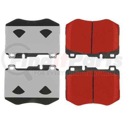 Centric 500.17960 PQ PRO Disc Brake Pads with Hardware