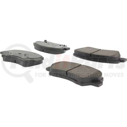 Centric 300.15430 Centric Premium Semi-Metallic Brake Pads with Shims and Hardware