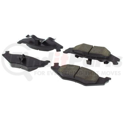 Centric 106.05120 Posi Quiet Extended Wear Brake Pads with Shims and Hardware