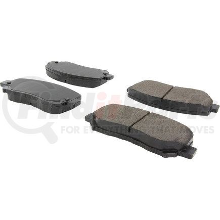 Centric 301.16402 Centric Premium Ceramic Brake Pads with Shims and Hardware