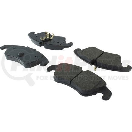 Centric 300.13221 Centric Premium Semi-Metallic Brake Pads with Shims and Hardware