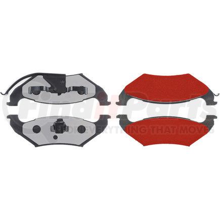 Centric 500.06620 PQ PRO Disc Brake Pads with Hardware