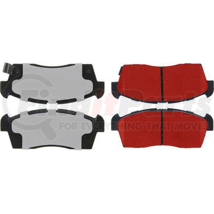 Centric 500.16580 PQ PRO Disc Brake Pads with Hardware