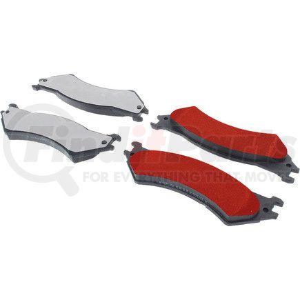 Centric 500.08020 PQ PRO Disc Brake Pads with Hardware