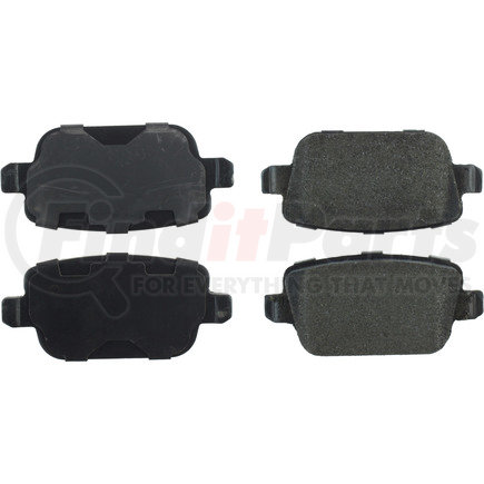 Centric 300.13140 Centric Premium Semi-Metallic Brake Pads with Shims and Hardware