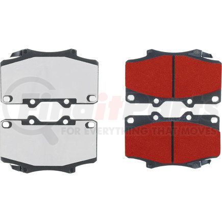 Centric 500.05020 PQ PRO Disc Brake Pads with Hardware