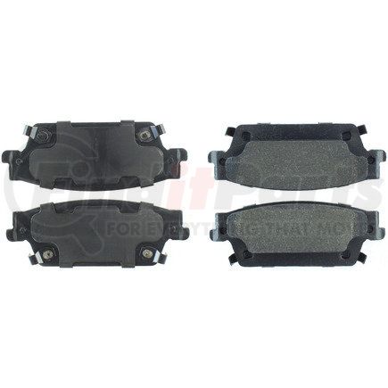 Centric 300.10200 Centric Premium Semi-Metallic Brake Pads with Shims and Hardware