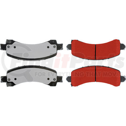 Centric 500.09741 PQ PRO Disc Brake Pads with Hardware