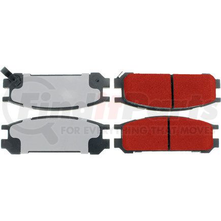 Centric 500.04710 PQ PRO Disc Brake Pads with Hardware